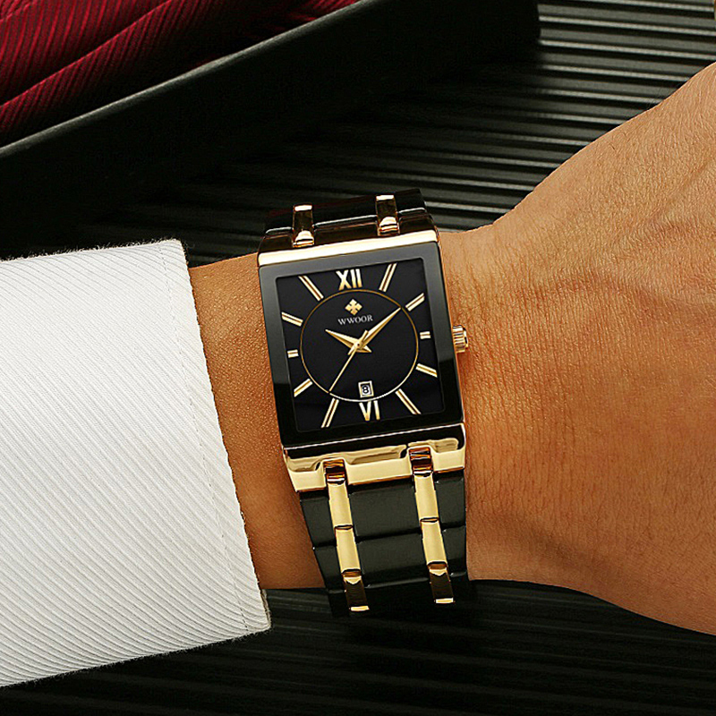 WWOOR Brand Luxury Gold Bracel - Luxury Watch Magazine ulasan dan harga