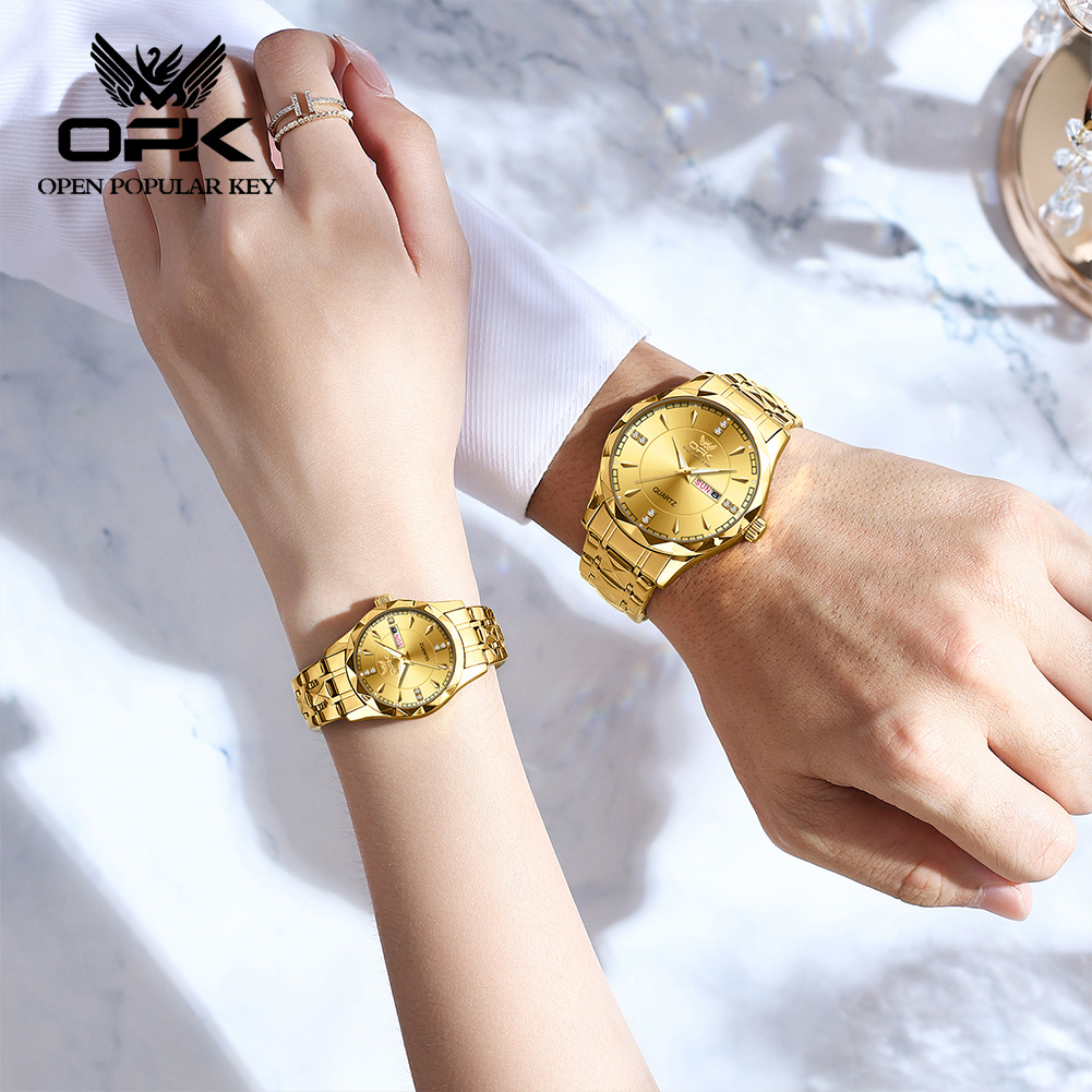 OPK8151 New Quartz Fashion Cou - Luxury Watch E Commerce ulasan dan harga