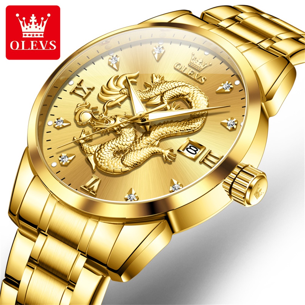 OLEVS Mens Watches Top Brand L - Luxury Watch In China ulasan dan harga