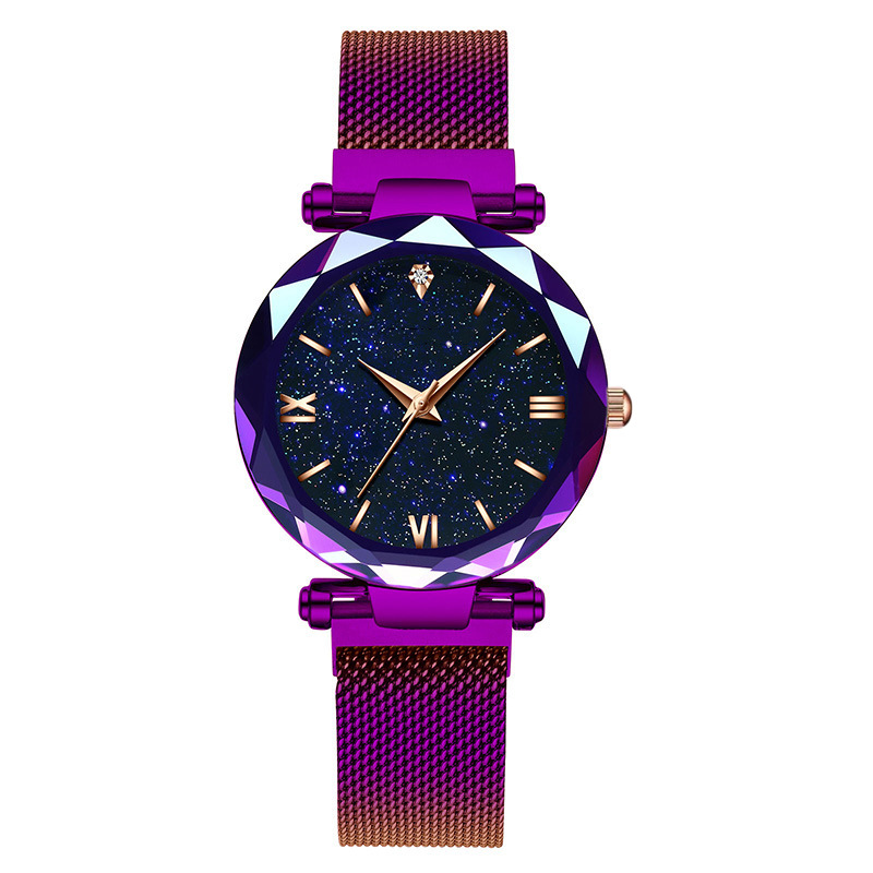 Reloj Mujer Luxury Starry Sky  - Luxury Watch Moon Phase ulasan dan harga