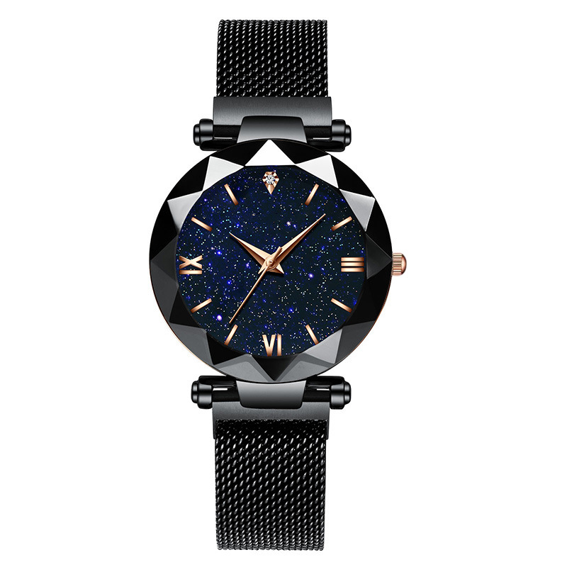Reloj Mujer Luxury Starry Sky  - Luxury Watch Moon Phase ulasan dan harga