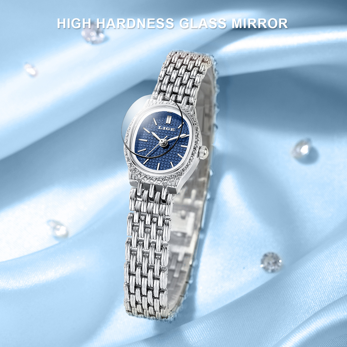 LIGE Fashion Elegant Quartz Wo - Luxury Watches ulasan dan harga
