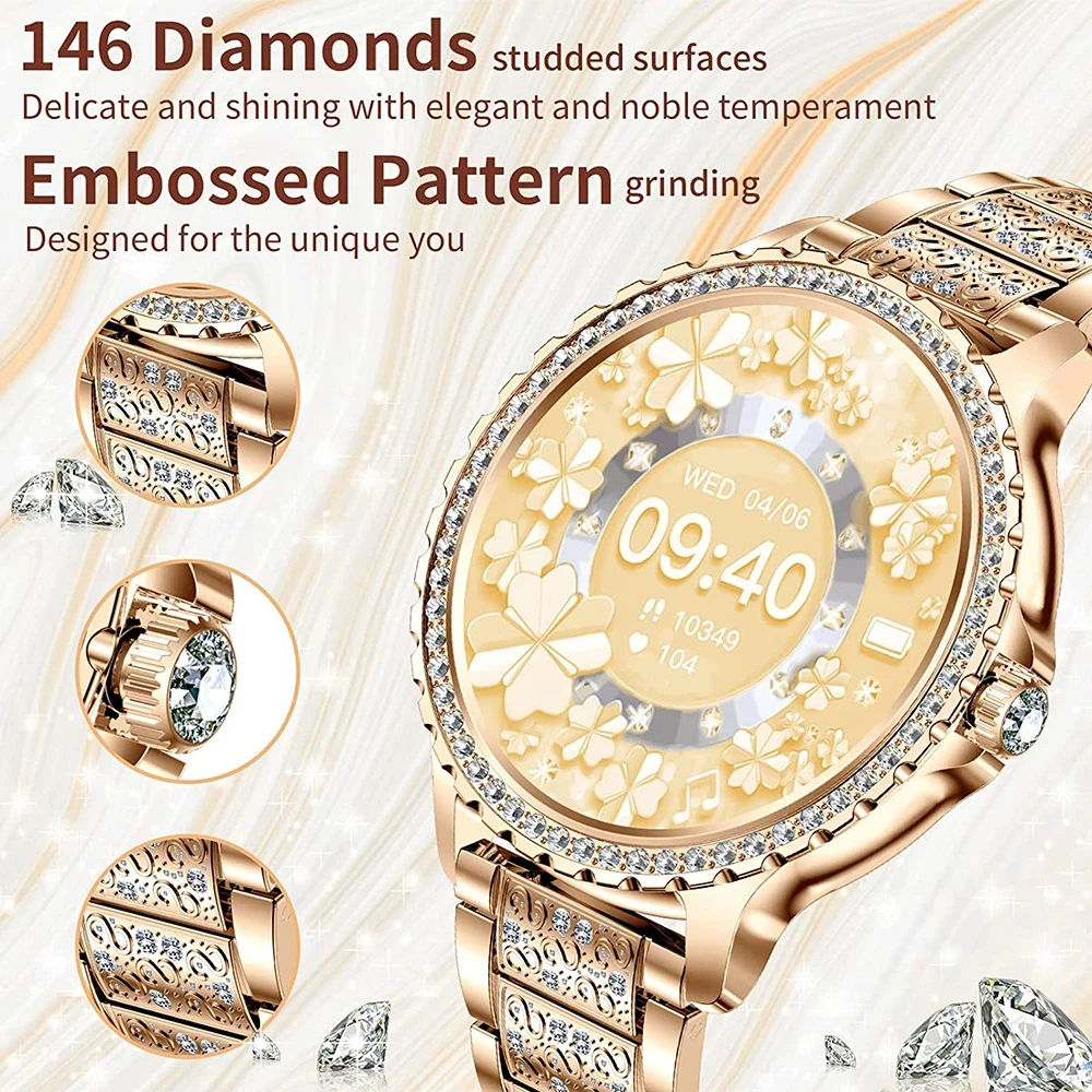 Fashion Luxury Gold Women Smar - Luxury Watch In The World ulasan dan harga