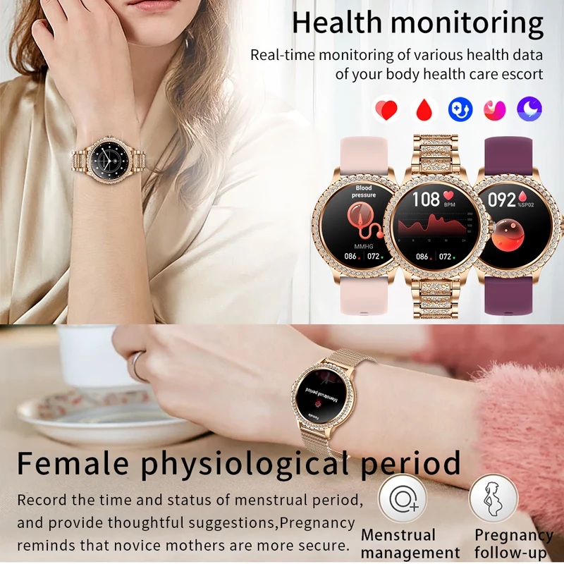 Fashion Luxury Gold Women Smar - Luxury Watch In The World ulasan dan harga
